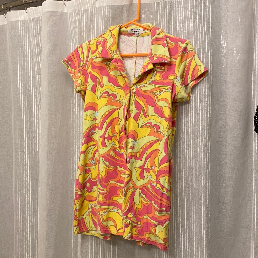 Frankie’s Bikinis Terrycloth Romper